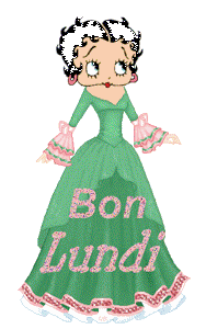 Gif animé Bon lundi Betty Boop